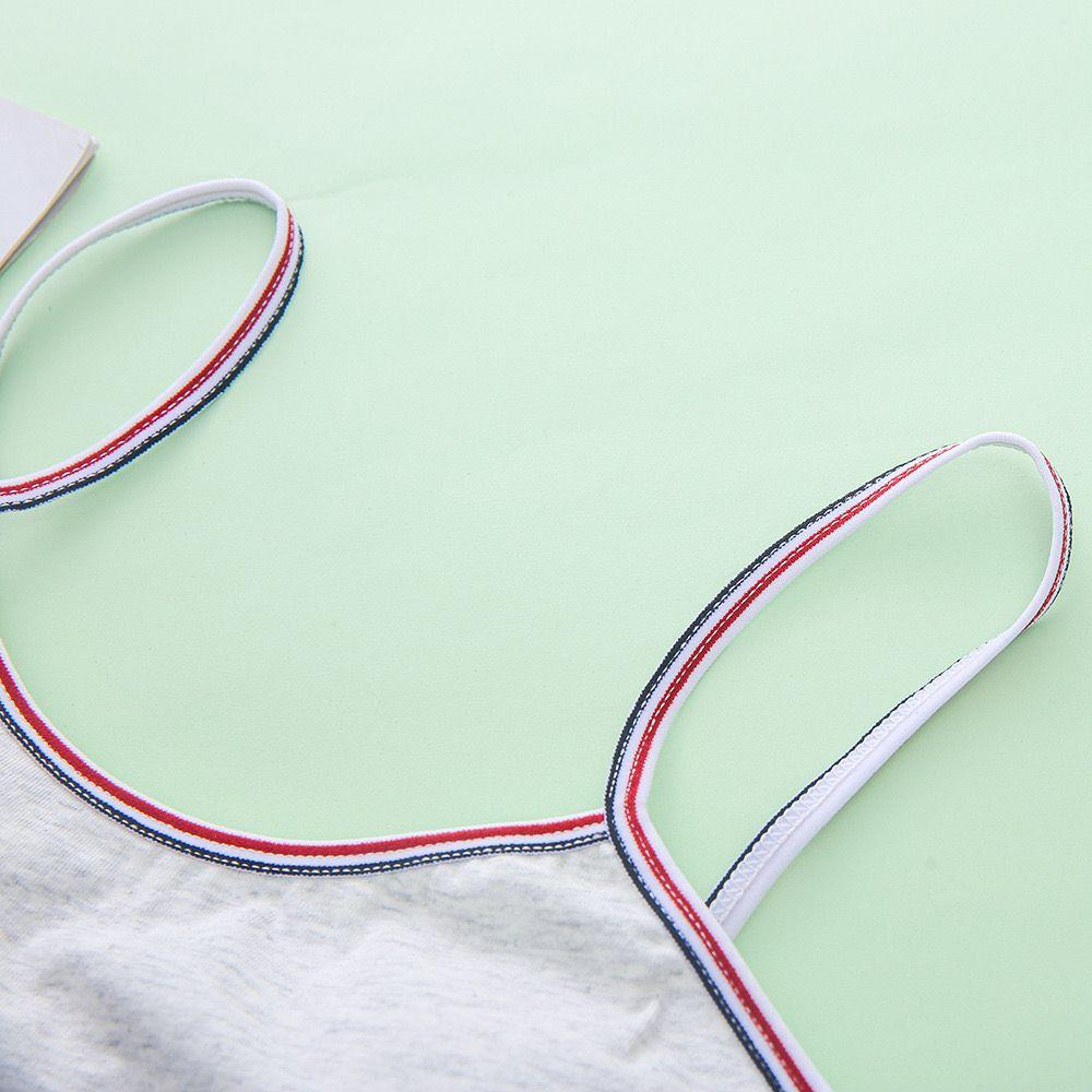 Girls Solid Training Bra Kids Underwear Bra Vest Children Underclothes Sport Bra 8-16years