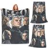 Mantas Aegon Targaryen Suave Cálida Manta de Franela para Cama Sala de Estar Picnic Viaje Hogar Sofá
