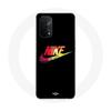 Case for Oppo A74 Nike Logo Black Background Color