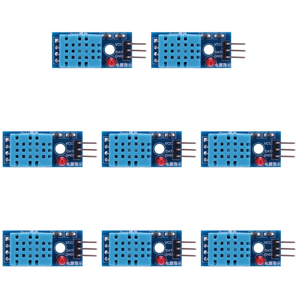 1-10pcs Digital Temperature And Humidity Sensor DHT11 Module 3V-5V 3-Wire High Precision Ultra-low Power Module For Arduino DIY