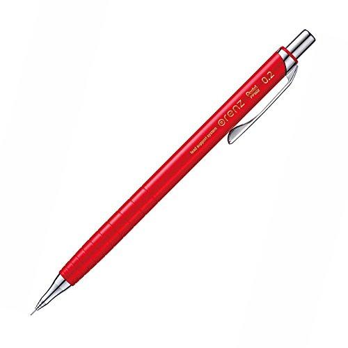 Pentel Orenz XPP502-B Mechanical Pencil, 0.2mm, Red