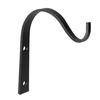 2Pcs Simple Multifunctional Wall Mounted Clothing Flowerpot Bending Iron Hooks