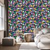 Wallpaper Small Flowers Blue and Navy Blue for Living Room and Bedroom 50x1000