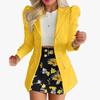 Moda Versatile Abito e Gonna Coordinati Stile Casual da Donna Bottoni Aperti Ombelico Corto Abito Multipezzo