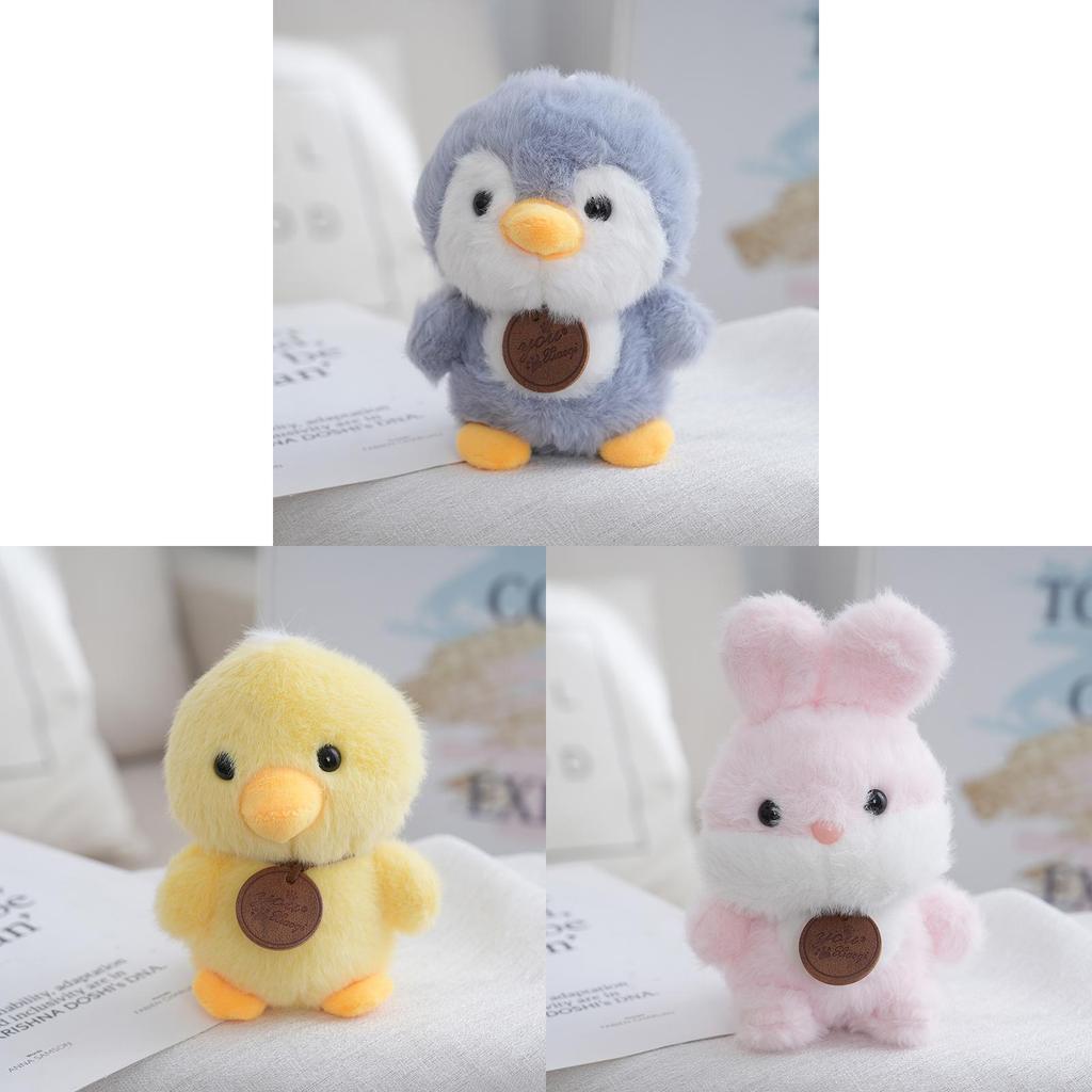 Plush Bunny Keychain With Soft Pp Cotton Filling For Kids And Collectors