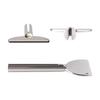 Portable Stainless Steel Toothpaste Squeezer & Hair Dye Dispenser Cleanser Squeezer, Bathroom Accessories, Half-Circle  Wringer