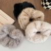Winter Soft Hair Scrunchies For Women Plush Elastic Hair Band Multicolor Rubber Bands Ponytail Holder Headband Hair Accessories