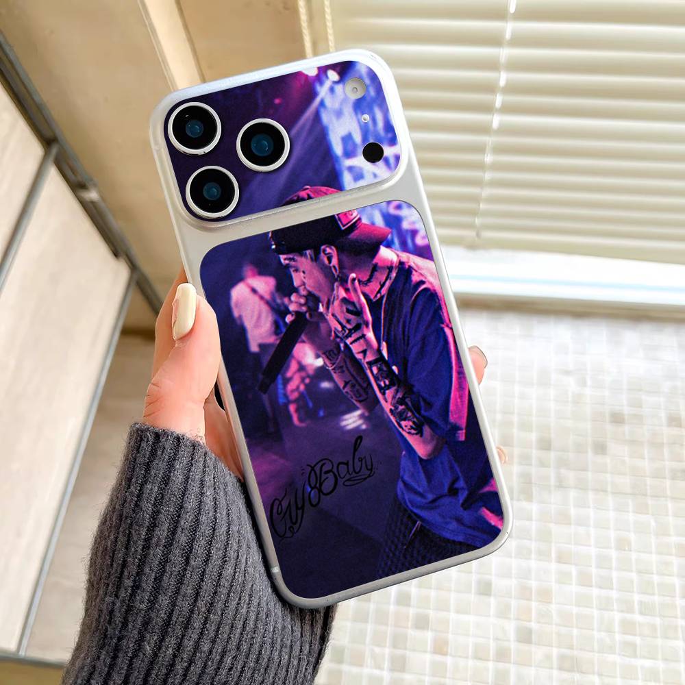 Emo Rapper Lil Peep For IPhone 17 Pro 17 Pro Max Rear Skin Wrap Decal Protective Sticker