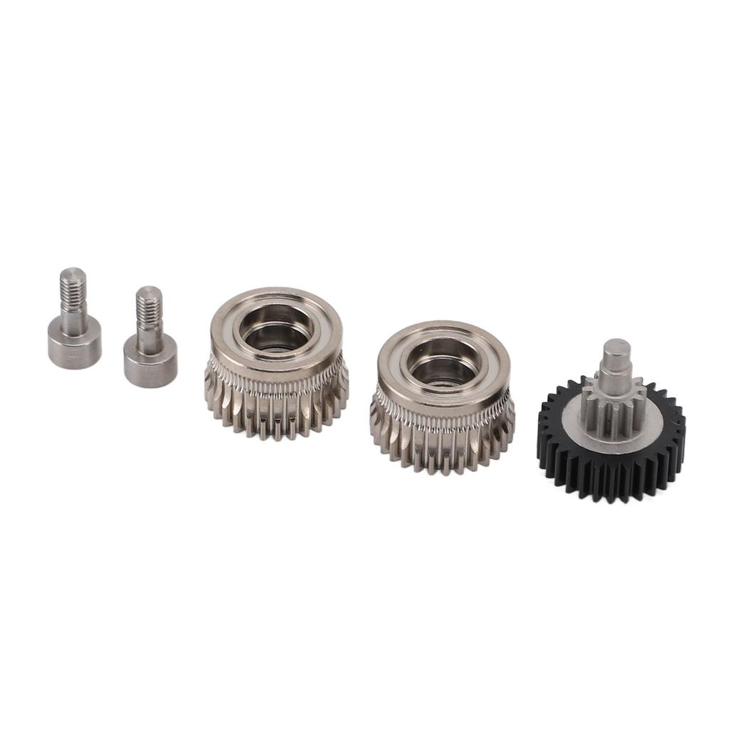 Extruderzahnrad Ni-beschichtet Gehärteter Stahl Vollmetall Filament-Antriebszahnrad für K1C K1 Maximaler 3D-Drucker Zubehör