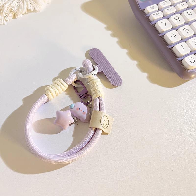 Exklusiv für Neueinsteiger: Ins Style Wolke Stern Anhänger Handyband & Schlüsselanhänger