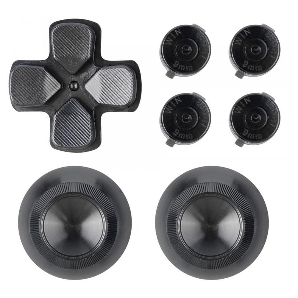 Aluminum Alloy Gamepad Replacement Button Set Handle Joystick Modified Accessories Compatible For Ps5