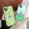 Cute Cartoon K-Keroppis For Iphone 17 16 15 14 11 12 13 Pro Max Plus Case Cute Art Phone Cover