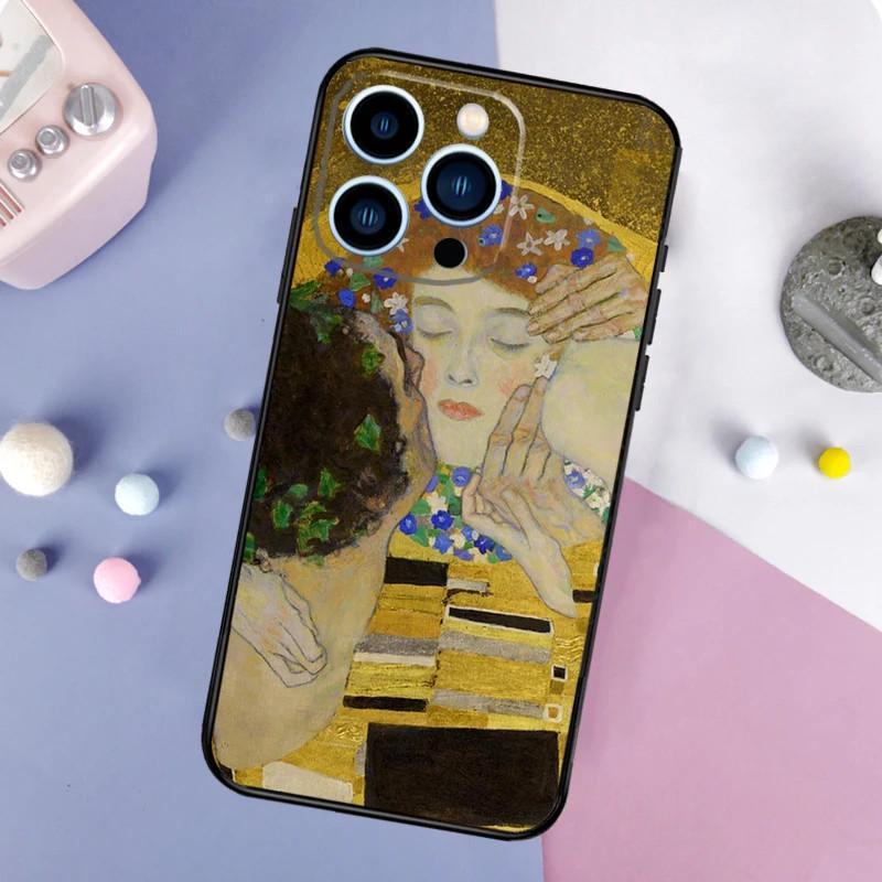Чехол для мобильного телефона Apple IPhone15Plus Чехол для мобильного телефона с абстрактной картиной Густава Климта Отправил фотографию.