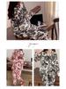 Women's French-Style Bunny Pajamas: Long-Sleeve, Spring/Autumn, Casual & High-End Home Suit