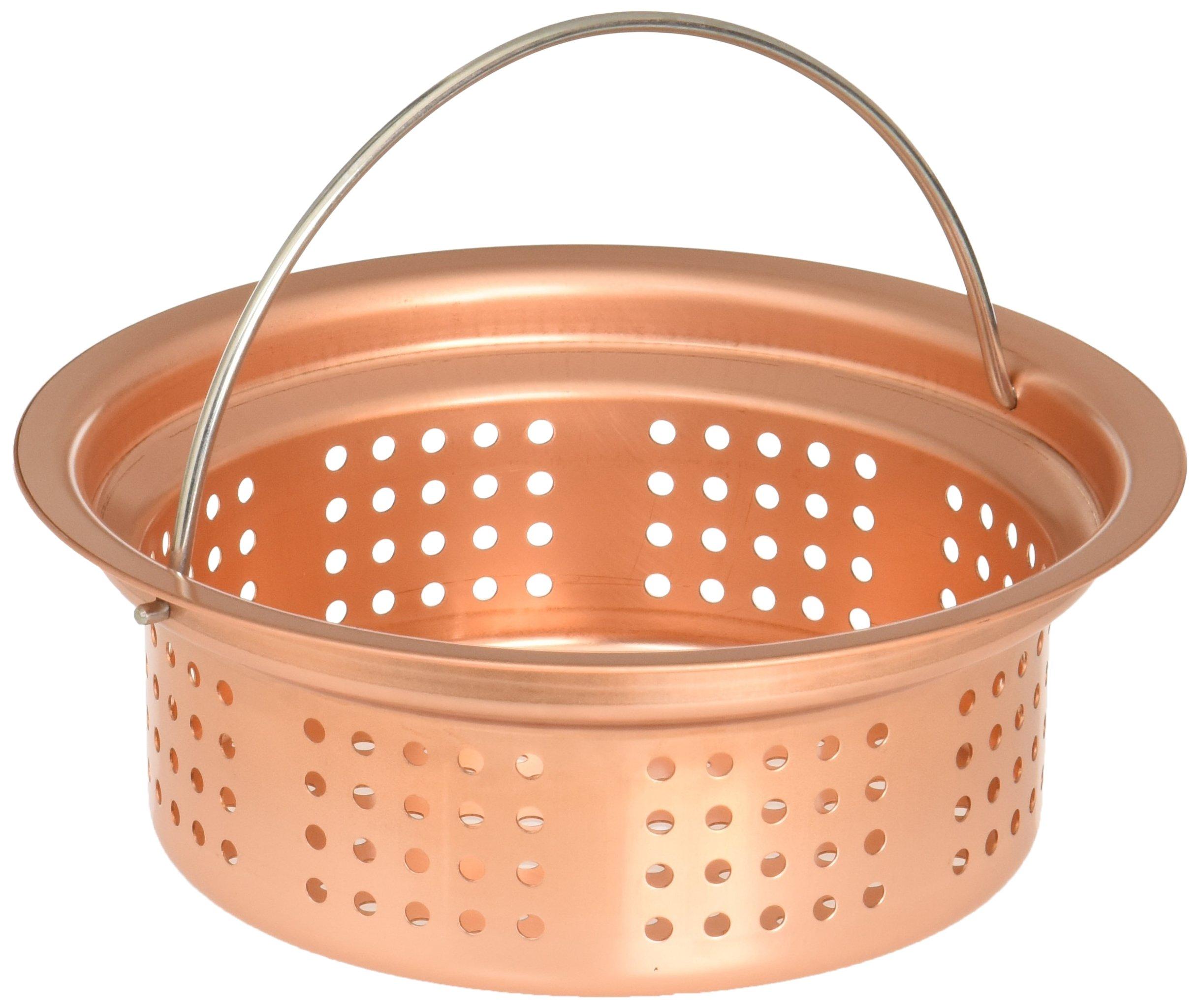 

Wahei Freiz SUI Gut Sink Strainer, Pure Copper, Shallow, 5cm, Made in Japan (SUI-6090)