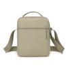 Nylonová crossbody taška s horním uchem a přední kapsou na zip pro muže i ženy pro každodenní použití