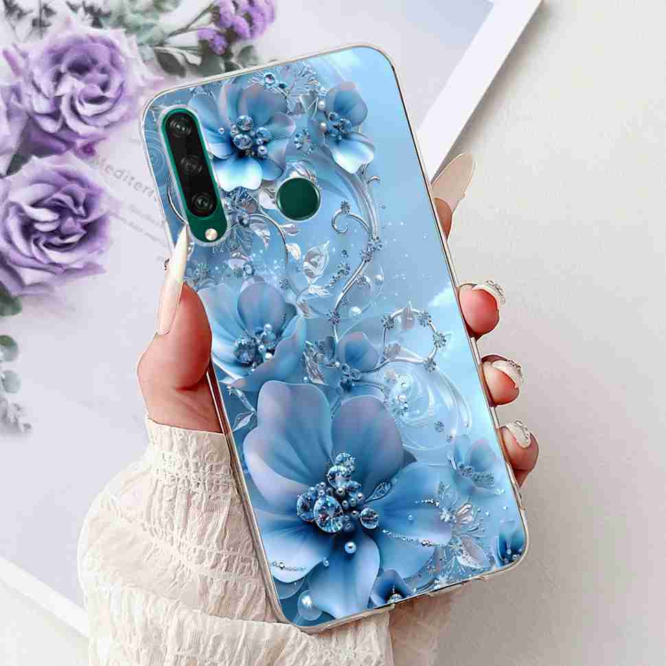 For Huawei Y6p Case Popular Painted Cover Soft Silicone Phone Case For Huawei Y 6p Y6p Y 7p Y7p Back Cover Bumper