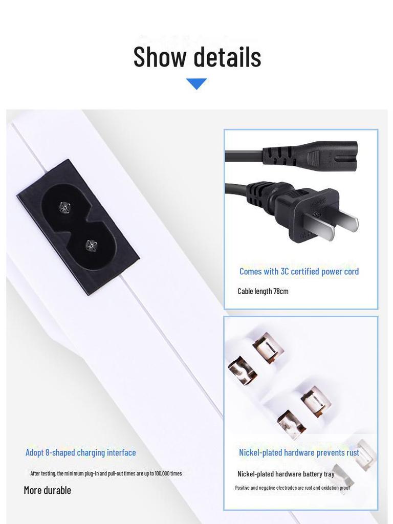 Smartes Ladegerät K11: 4-Schacht 1,2V Doppelladegerät für AA/AAA Akkus (EU/US-Standard)