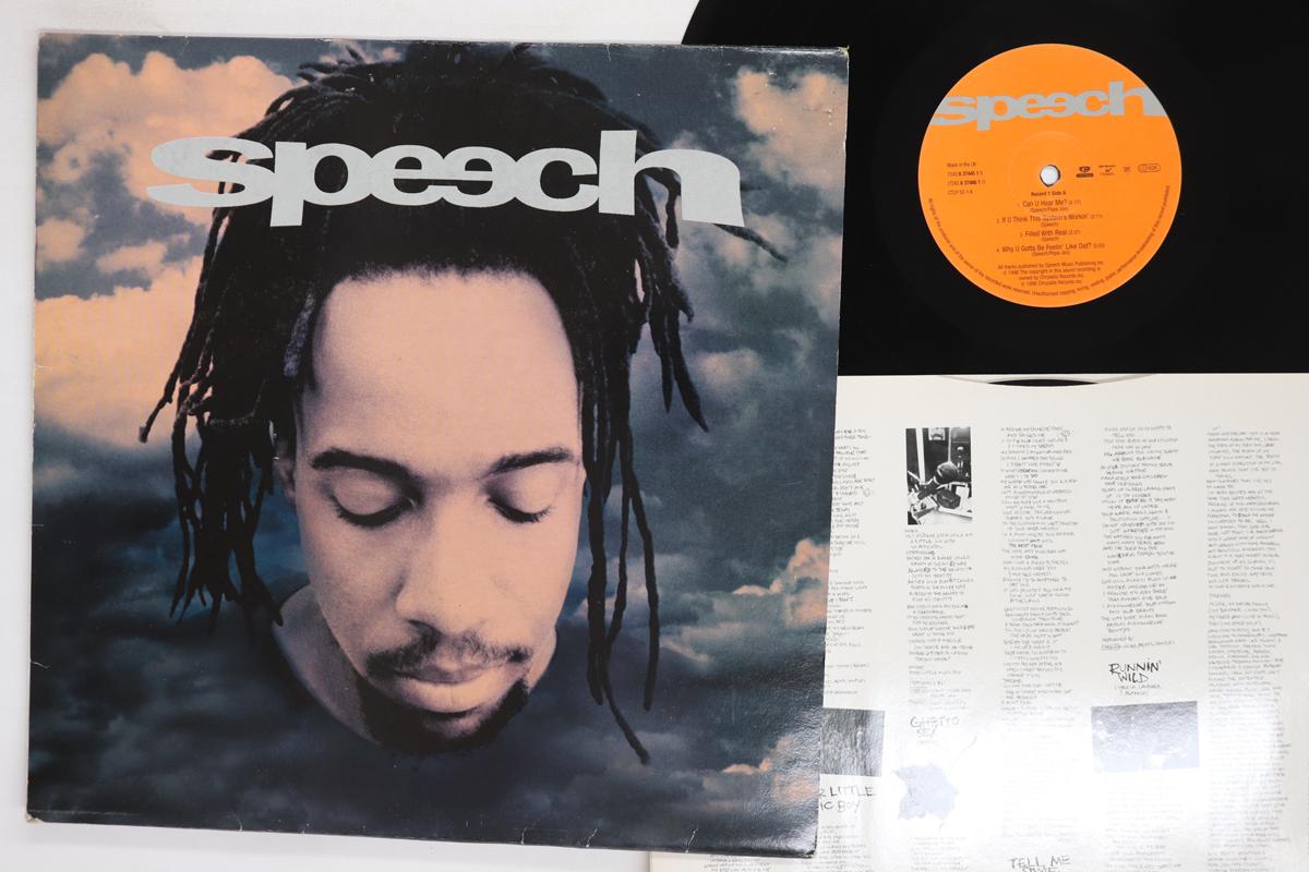 LP Record SPEECH  Speech 724383744510 CHRYSALIS 1996 UK Rap  HipHopRB Used