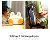 Cute Cartoon 3-in-1 Pillow Blanket: Backrest, Car, Office Nap Essential