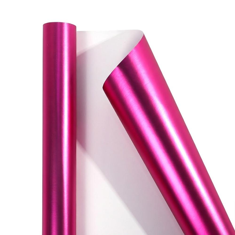 Creative Metallic Gift Wrapping Paper Multicolor Matte Packaging Paper 300cm Length Accessories Craft Paper Festival Supplies