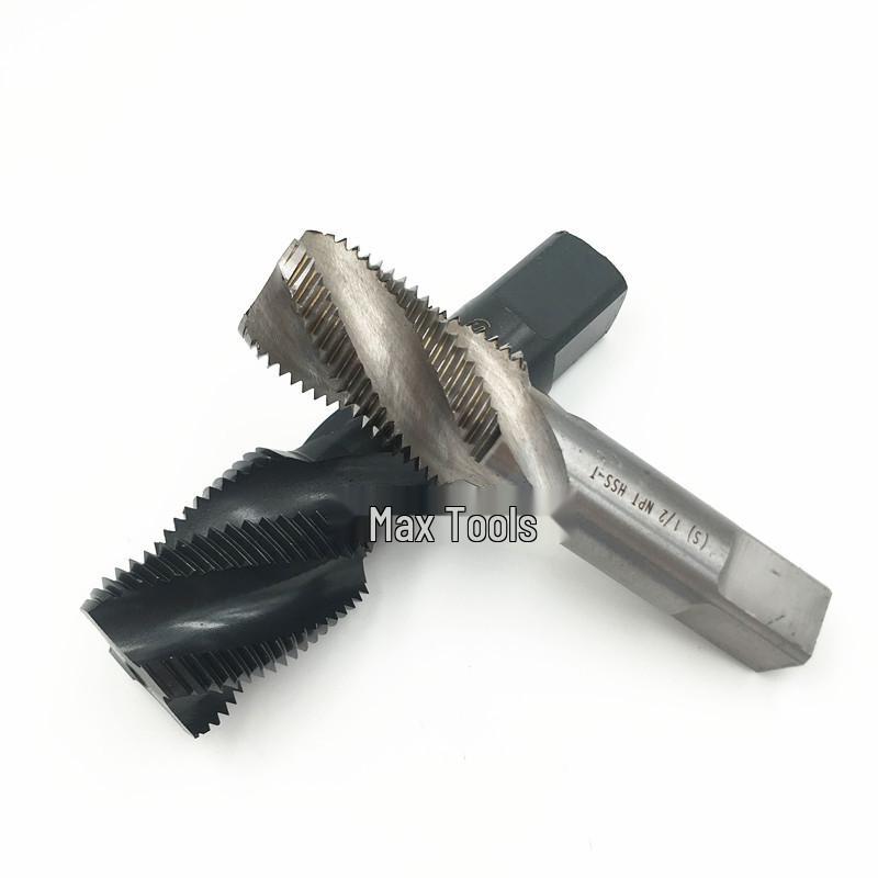 Pipe Thread M35 Cobalt Tapered Spiral Tap, British American Standard G1/8, 1/4, ZG3/8, RC1/2, NPT3/4