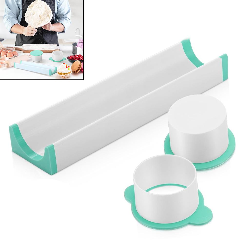 Round Cake Set and Tray for Baking Cake Pops Cookies Brownies and Craft Clay Designed for Longevity and Easy Use