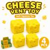 Käsewürfel Quetschspielzeug Realistischer Käseblock Langsames Rückprallen Squishy Fidget Sensorische Stressbewältigung Schreibtischdekoration Neuartiges Geschenk