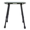 Camping Stool Folding Aluminum Alloy Oxford Cloth Lightweight 330.7lb Load Bearing Height   with Storage Bag Fishing Stool for Outdoor