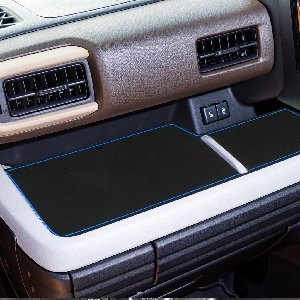 Ruiya 2023 Suzuki Spacia Custom und Spacia Custom mk94s Gummi Türfach Innenraum Gummitasche Kratzer Geräusch Custom Teile Spacia, mk54s, Matten,