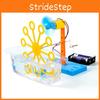 Homemade Hand Cranked Bubble Machine Model Component Set Children Puzzle Toy For Kids