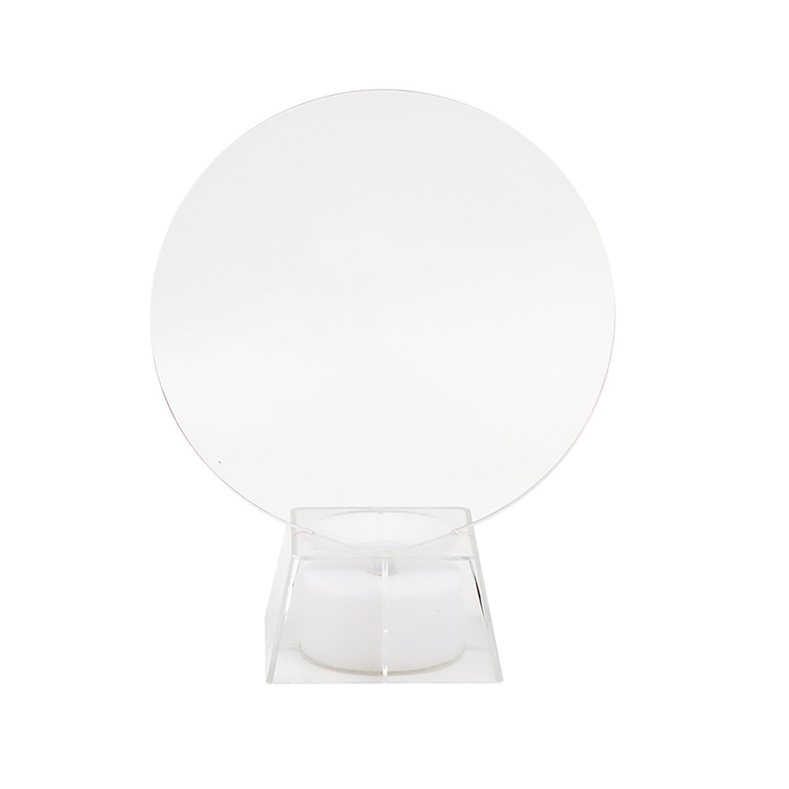 

Personalized Customized Acrylic Bedside Lamp 3d Night Light Round One Size