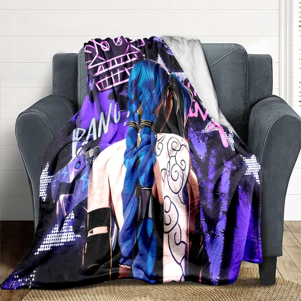Arcane Flannel Blanket, High quality Comfortable for All Seasons, Home Decor, Warmth and Comfort