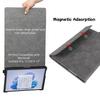 Business Cover for Microsoft Surface Pro 11/10/9 Portfolio Case 13inch Multiple Angle Stand Tpu Shell Compatible with Keyboard