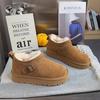 Soft leather version~ Northeast snow boots short boots 2025 winter new velvet thickened warm thick-soled non-slip cotton boots for women