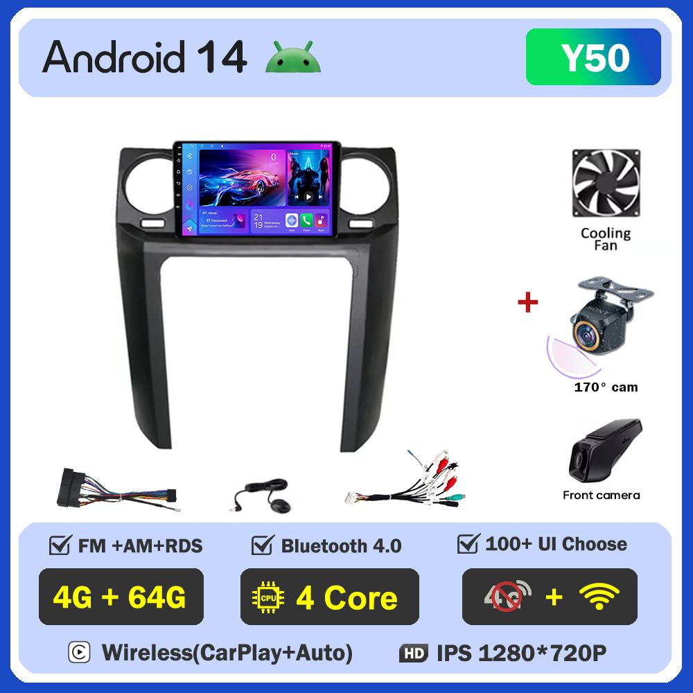 For Land Rover Discovery 3 2004 - 2009 Carplay Auto Screen Wireless Android Auto Car Intelligent Systems AutoMotive 8 Core DSP