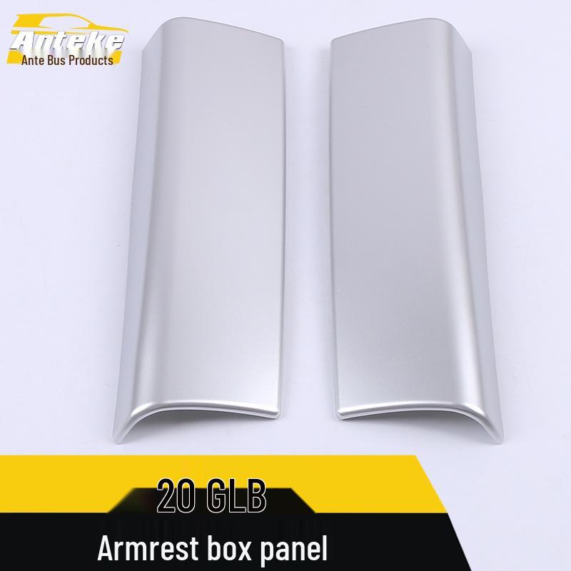GLB Armrest Box Panel & Cup Holder Decorative Stickers for 20 Models - Car Accessories
