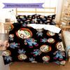 Chucky Pattern Bedding,Quilt Set Quilt Cover Pillowcase Home Birthday Gift (1 * Duvet Cover + 2 * Pillowcase, Without Core)