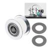 High Speed 3D Printer Idler Pulley with Smooth Belt Idler for X1C/P1P/P1S 3D Printer Enhances Printing Accuracy
