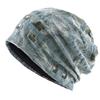 Vintage Sprany Czapka Tie-dye Kobiety ?Piankowe Kapelusze z Drukowanymi Literami 3D Męskie Wiosna Jesień Czapki Beanie Zimowe Ciepłe z Podszewką z Polarowej Tkaniny