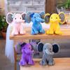 25cm Cartoon Elephant Plush Toys For Infant Girls Soothing Plush Pillow Toy For Boys Cotton Large Size Stuffed Animal Plush Doll