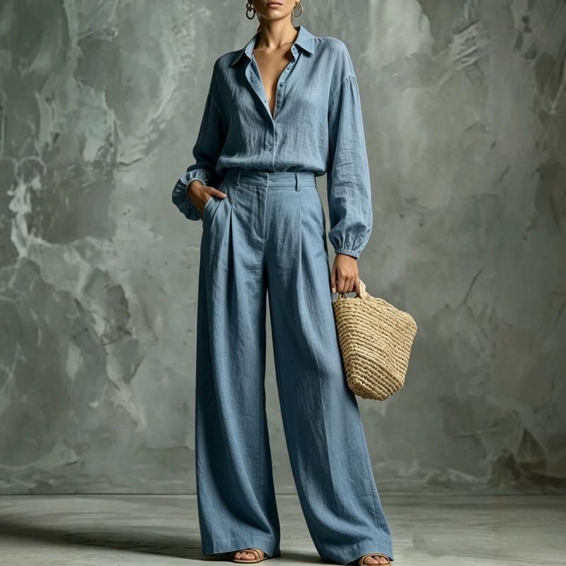 Womens 2026 Fall Solid Color Casual