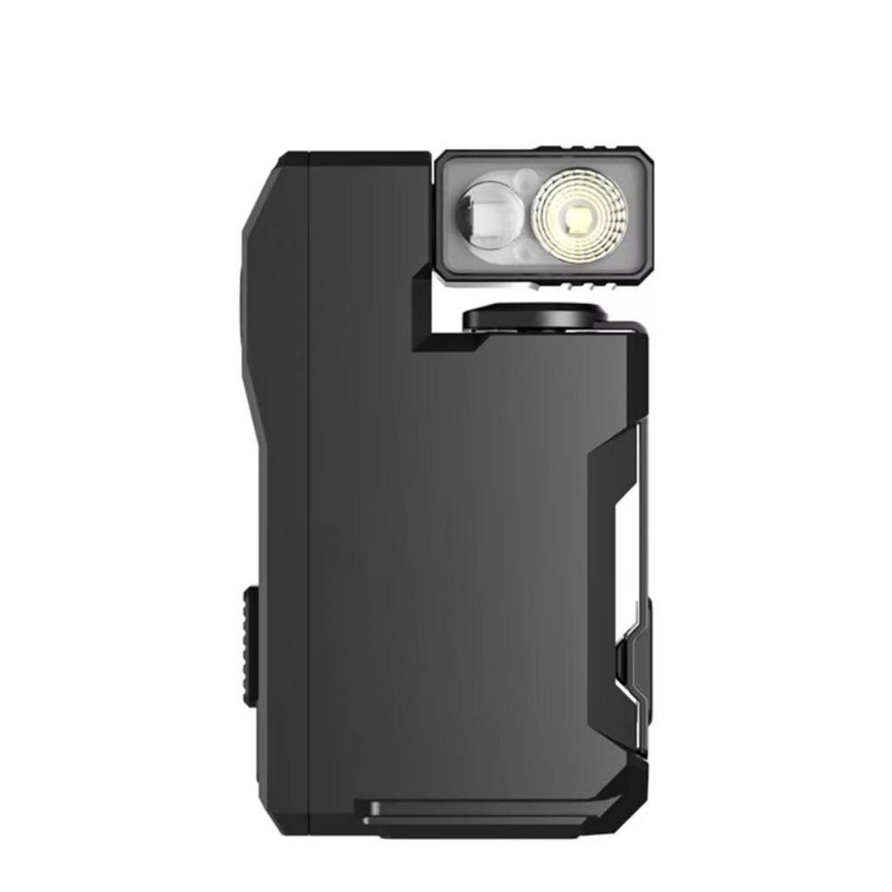 Mini G5 Rechargeable Keychain Flashlights Ultra Bright Magnetic EDC Torch with 180° Rotation & Dual Light Work Light for Outdoor