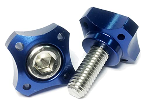 

[COTRAX] Болт-цифра для номерных знаков, Болт M6 из нержавеющей стали, Сделано на Тайване, Анодированный, Тюнинг, Кастом, Автомобиль, Мотоцикл, Универсальный, Набор из 2 штук, Мини