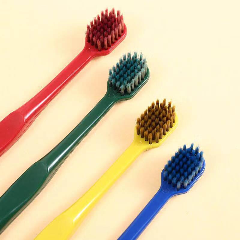Bamboo Charcoal Soft Bristle Toothbrush Set: 2-Pack with Ultra-Fine Bristles