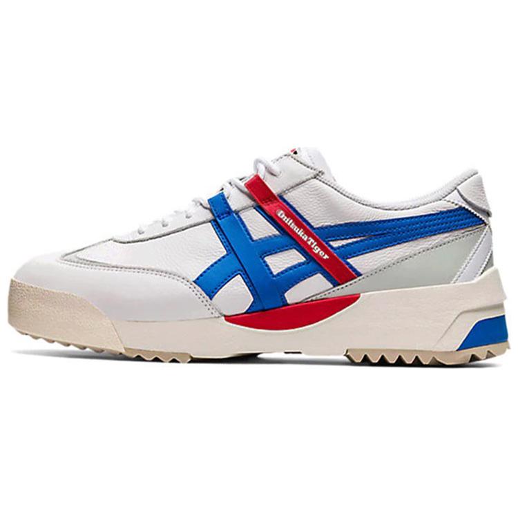 ONITSUKA TIGER Delegation Ex Weiß Elektrisches Blau Sneakers 1183A559-101