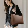 Genuine Brand Soft Leather Shoulder Bag For Women Luxury Designer Casual Tote Bag Ladies Purse Shopping Commuting