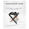 Outdoor Folding Multifunctional Tactical Table Camping X-type Flat Replacement IGT Tables Lightweight Double-layer Storage Rack