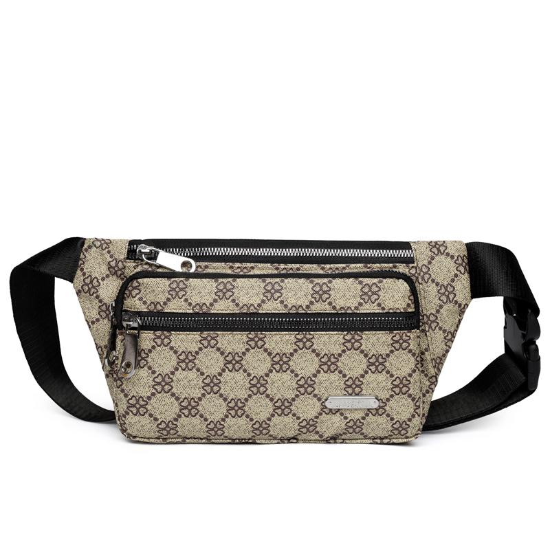 Waist Bag Men Belt Pack Waterproof Sports Travel Phone Pouch Messenger Pouch Fashion Chest Bag Men Hip Waist Pack Shoulder Bags