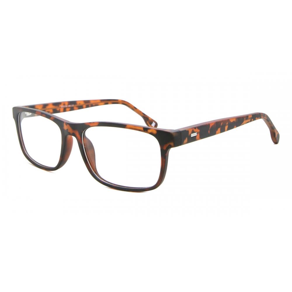 Full Rim Square Matte Tortoise Smartbuy Collection Graslands Cp122c Fashion Unisex Eyeglasses
